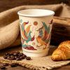 Factory Wholesale Double Wall Disposable Biodegradable Paper Cups for Hot Drinks