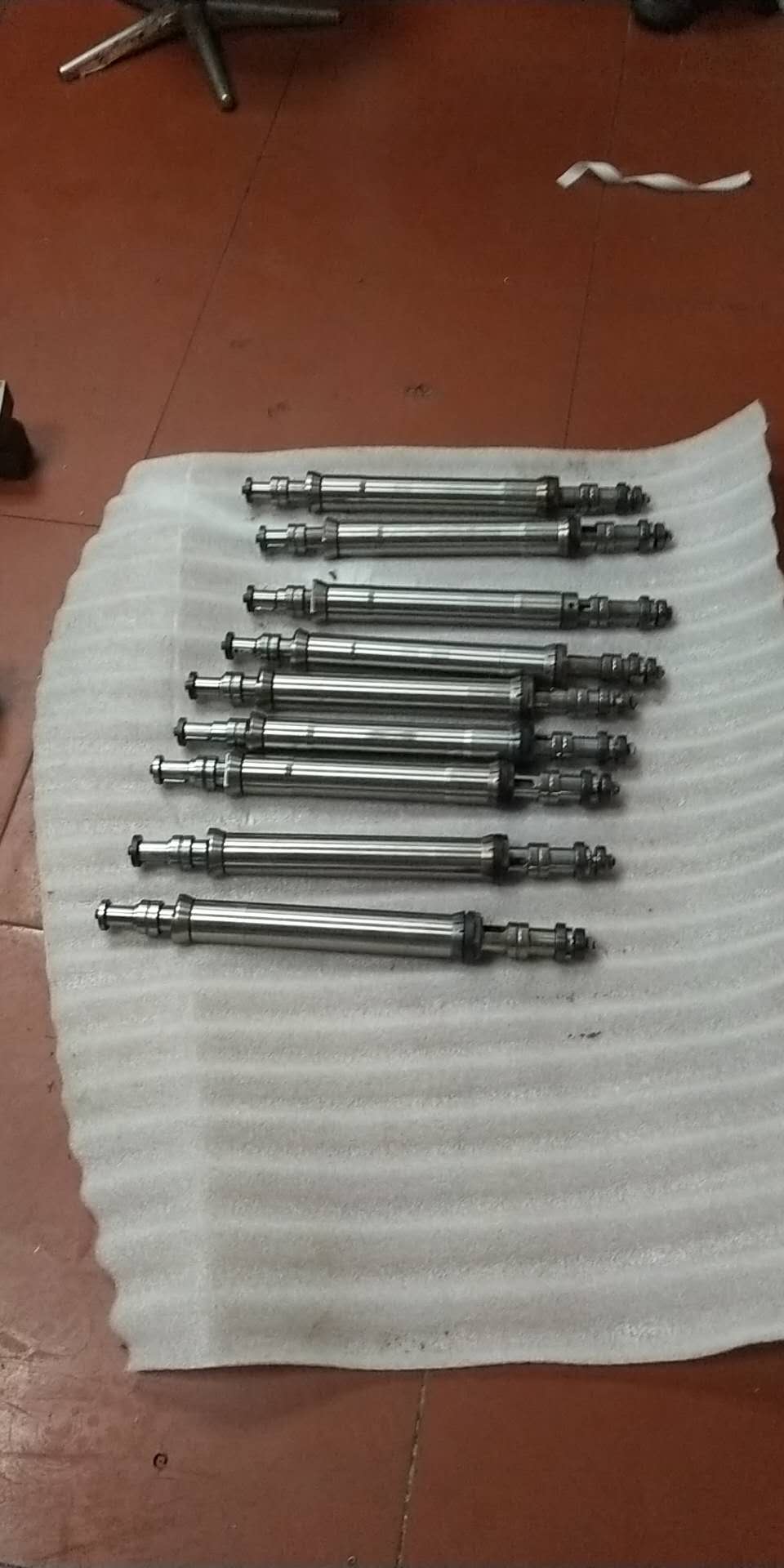 Print cylinder shaft