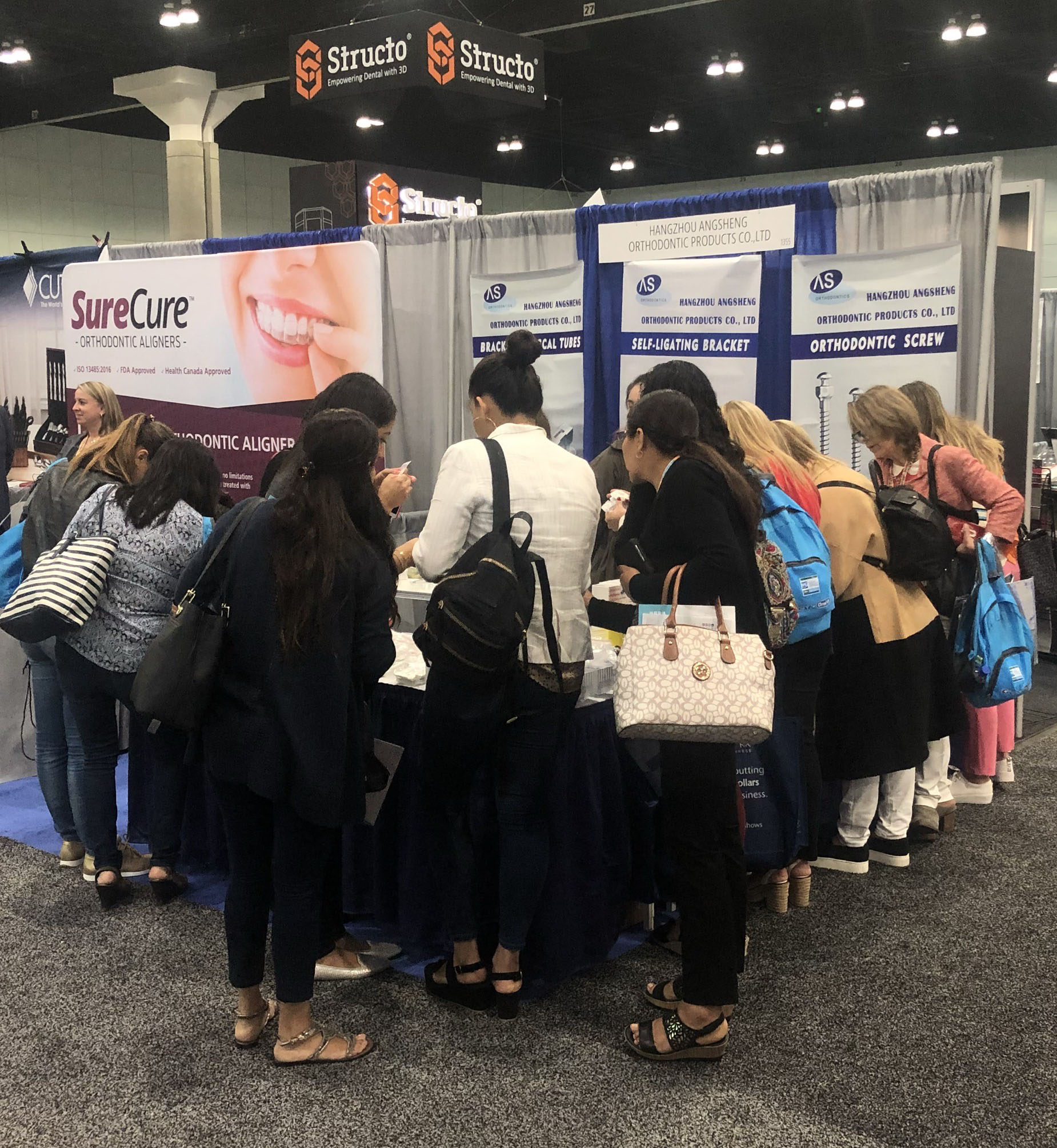 2019年5月 昂升正畸参加 美国AAO展览