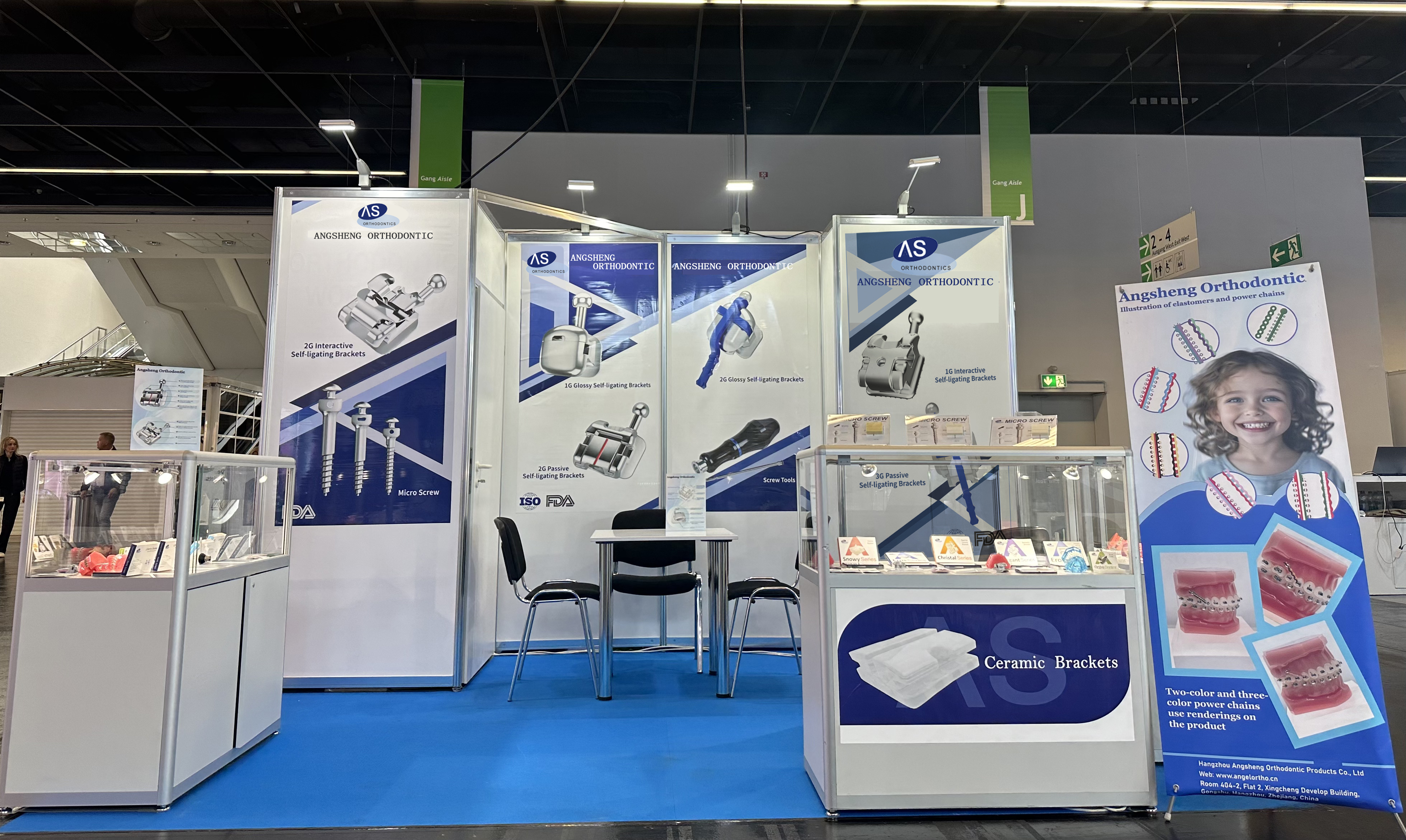 AS-orthoontics March 2025 IDS at the exhibition in Cologne