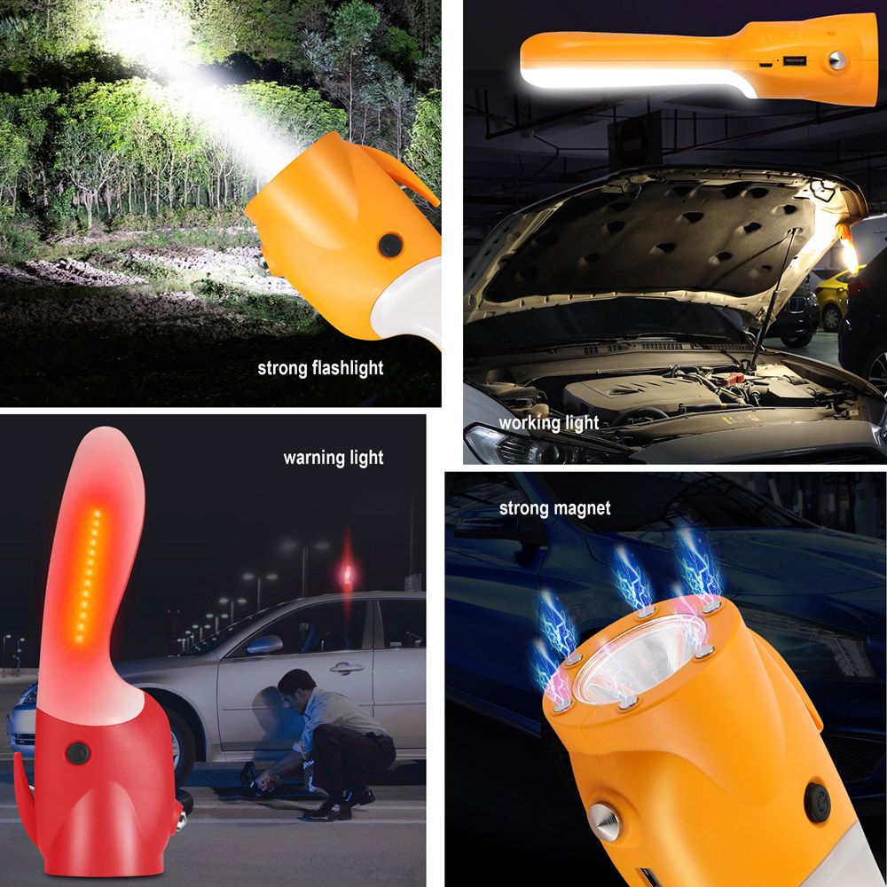 Multi Purpose Emergency LED Flashlight 