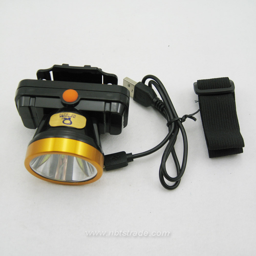 Multi function Rechargeable USB charge LED Headlamp