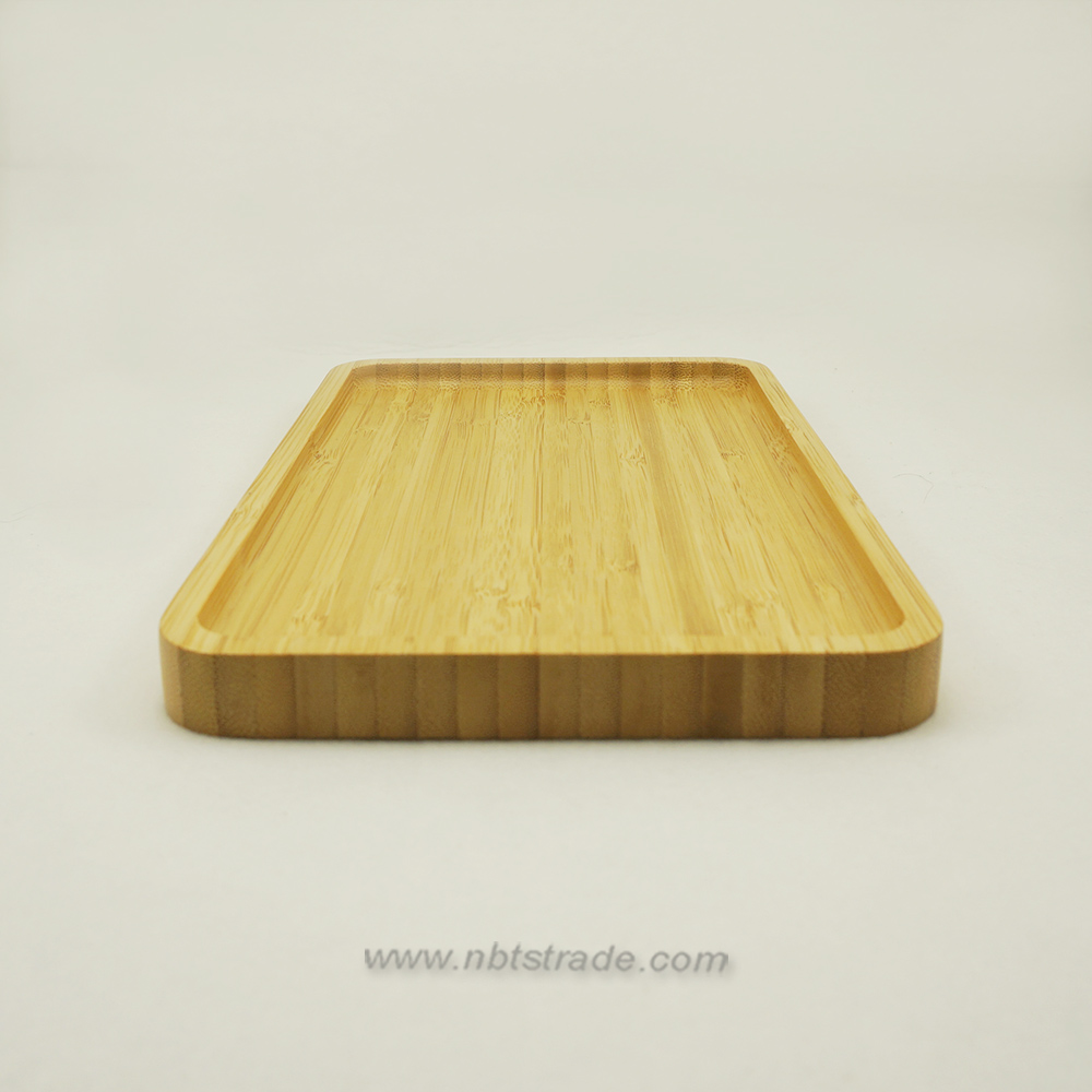 Bamboo Serving Tray Table Holder for Drinks