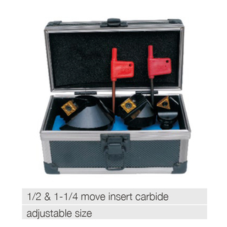 3pcs indexable countersink