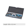 Combination square set protractor