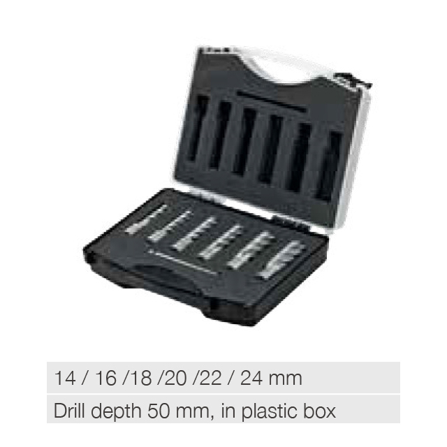 6 pcs./set HSS annular cutter set