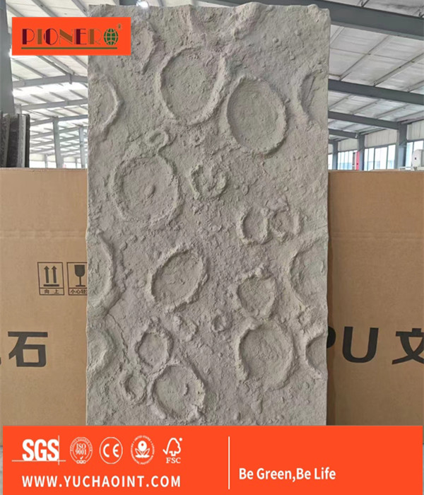 PU Stone Panel for interior and outdoor wall decoration