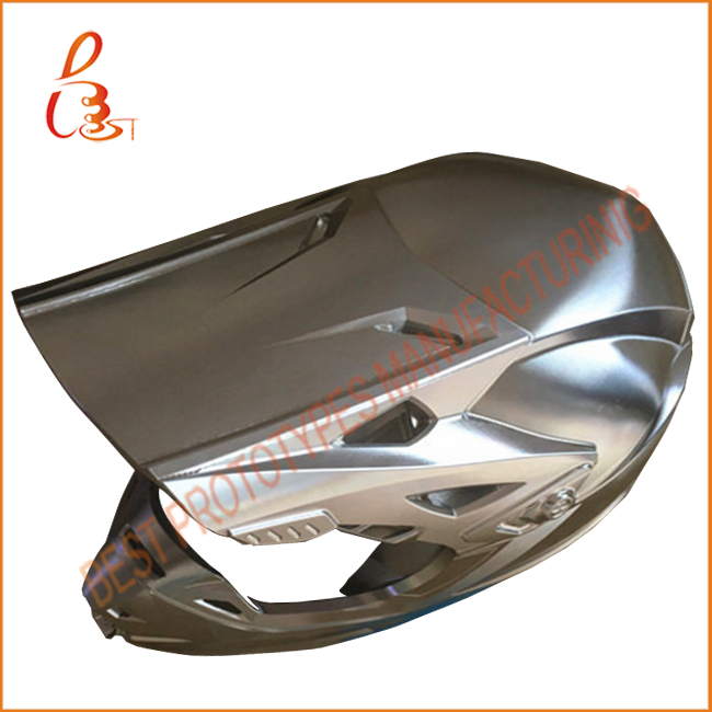 metal helmet prototypes