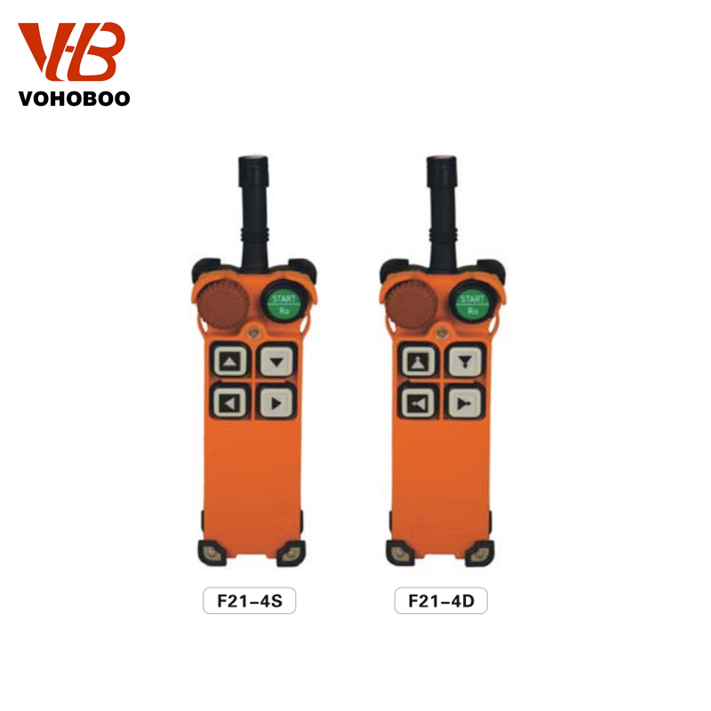 Easy Operation Double Speed Single Speed F21-4D/F21-4S Wireless Crane Remote Control With Low Price