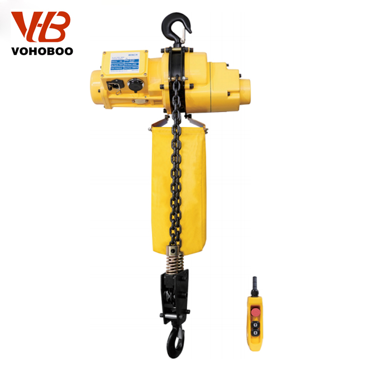 BCD Model 110v 220v Wireless Remote Control Mini Electric Chain Hoist For Sale