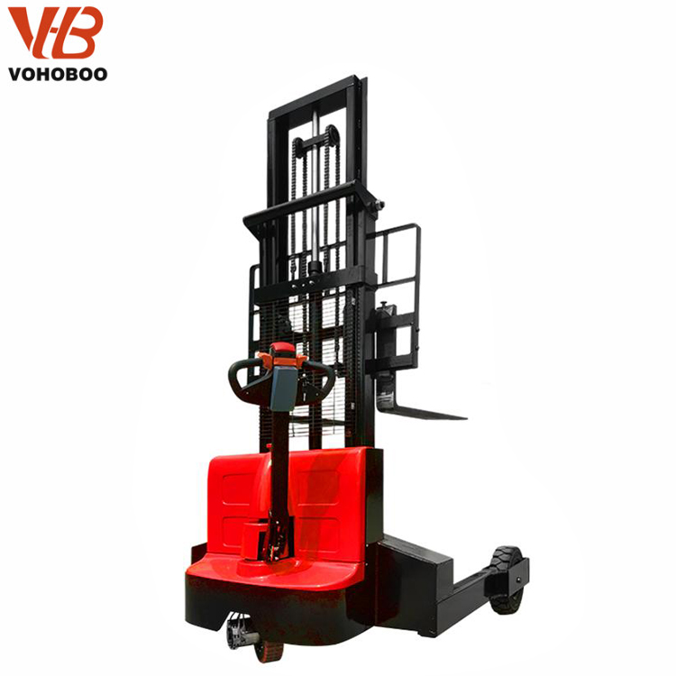 Outdoor Electric Rough Off Road All Rough 2 Ton Pallet Stacker Forklift Self Loading Portable Forklift Electric Sacker