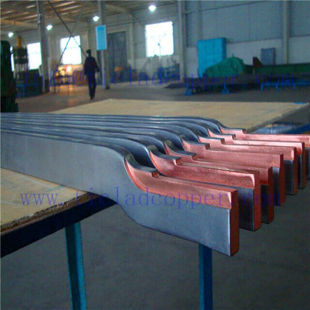 stainless stell clad copper bar