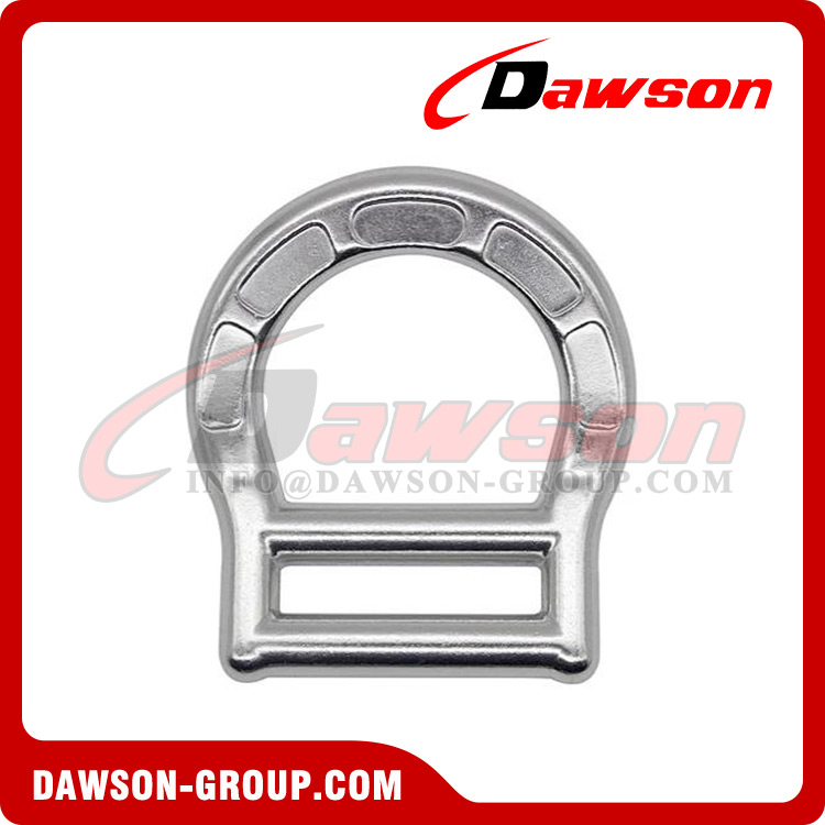 DSJ-A3002 Anillo en D doblado de aluminio, Arneses de seguridad de aluminio de 45 mm Anillo en D