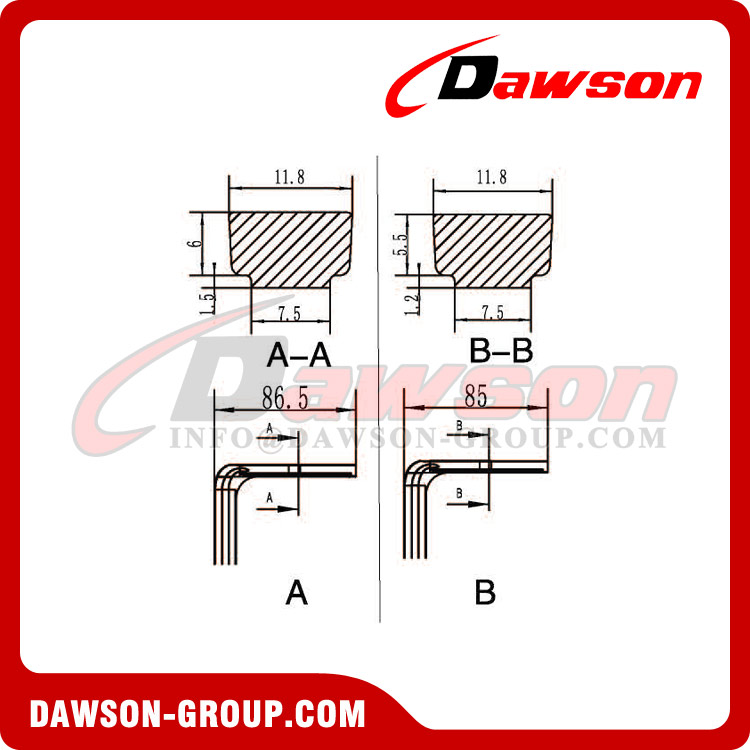 DSTDFG6 溝 F クランプ、木製またはプラスチック ハンドル 