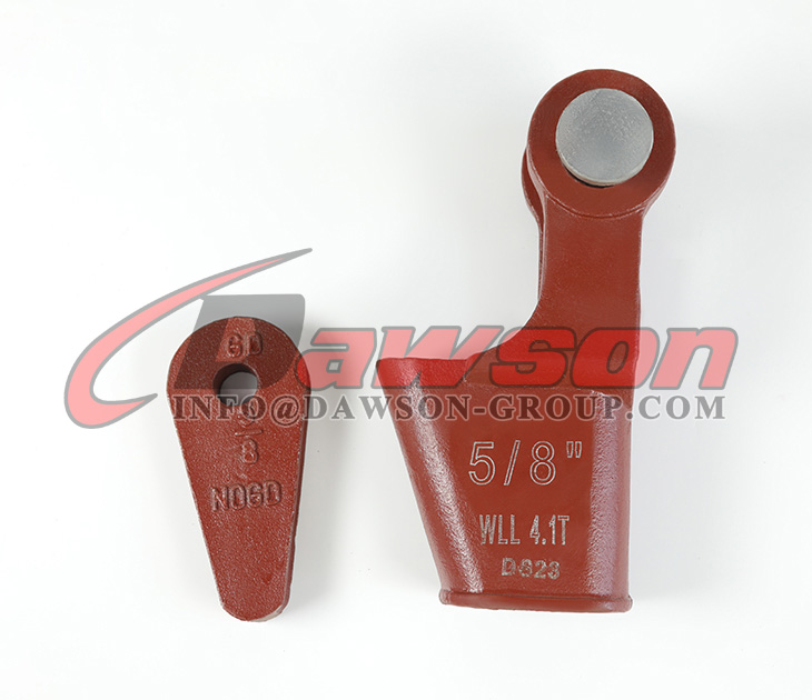 BS EN 13411-62004+A12008 Junta de cu&ntilde;a DS-421T est&aacute;ndar americano, casquillo de cu&ntilde;a para cable sim&eacute;trico galvanizado en caliente, casquillo de cu&ntilde;a abierto con tuerca y pasador de seguridad - Dawson Group Ltd. - Proveedor de China