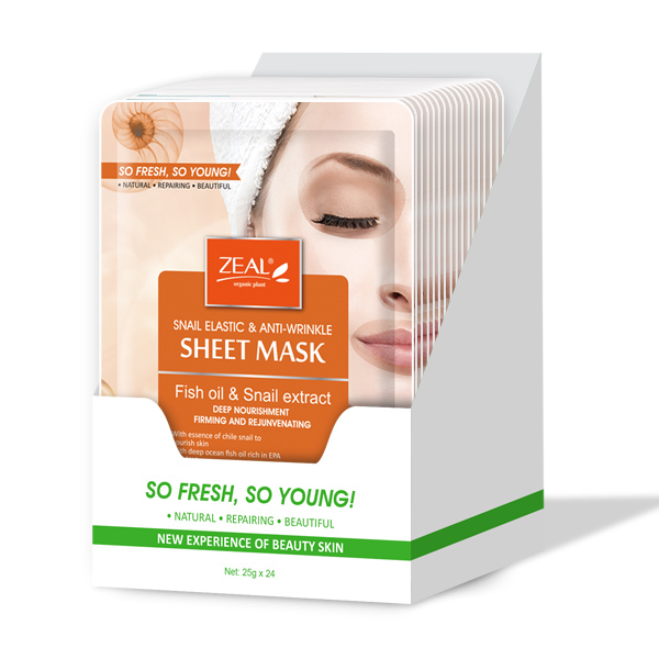Zeal Snail Elastic & Anti-wrinkle Sheet Mask