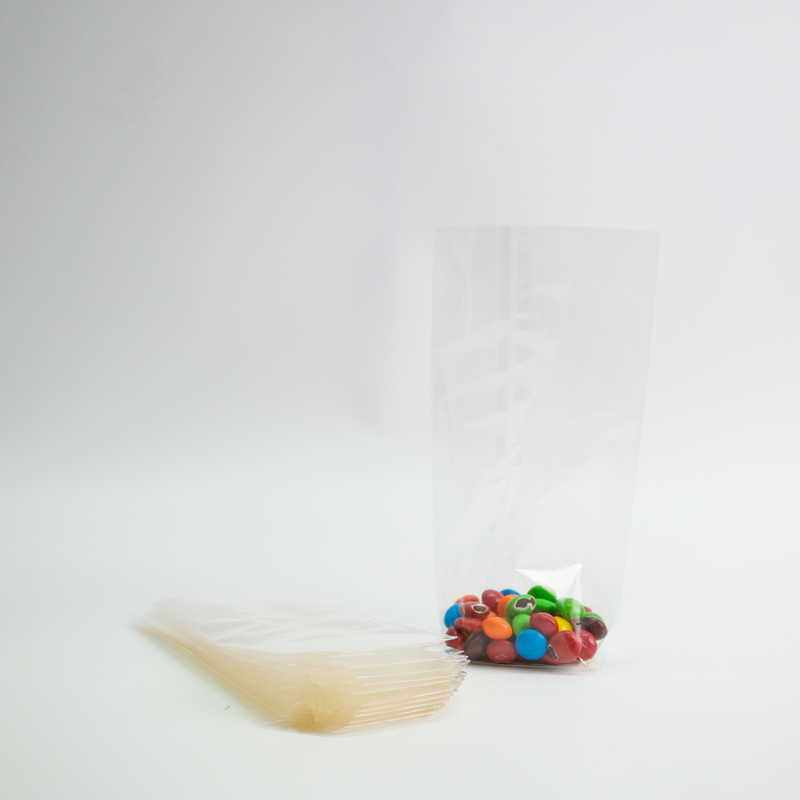 Compostable Block Bottom Cellulose Bag