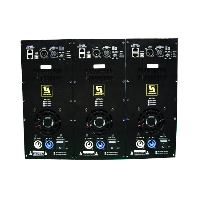Amplificador de placa DSP serie D1