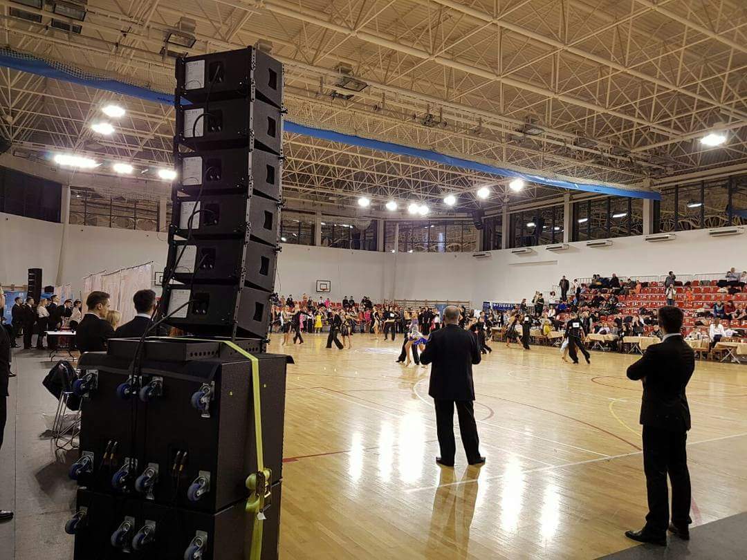 Sanway Speakers e amplificadores proporcionaram uma experiência sonora inesquecível para uma competição de dança de valsa na Rússia 2018