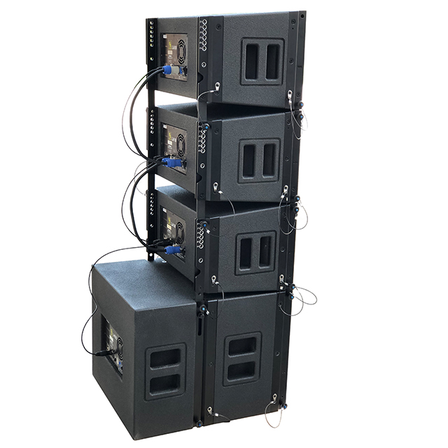 نظام LA10 & LA15S أحادي 10 بوصة مدمج بنظام Power Line Array PA