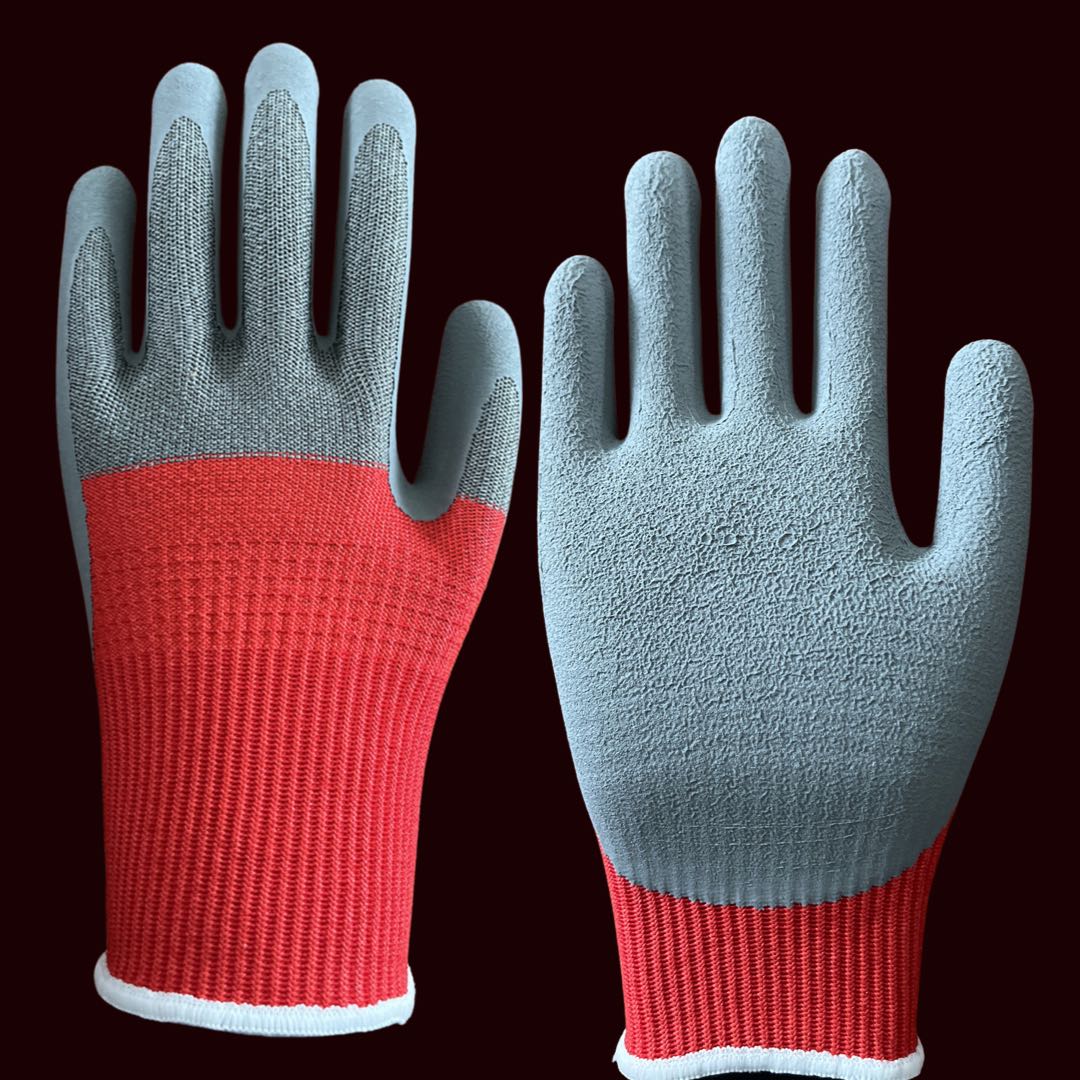 CUT RESISTANCE GLOVES CUT 5 LATEX COATED GLOVES 