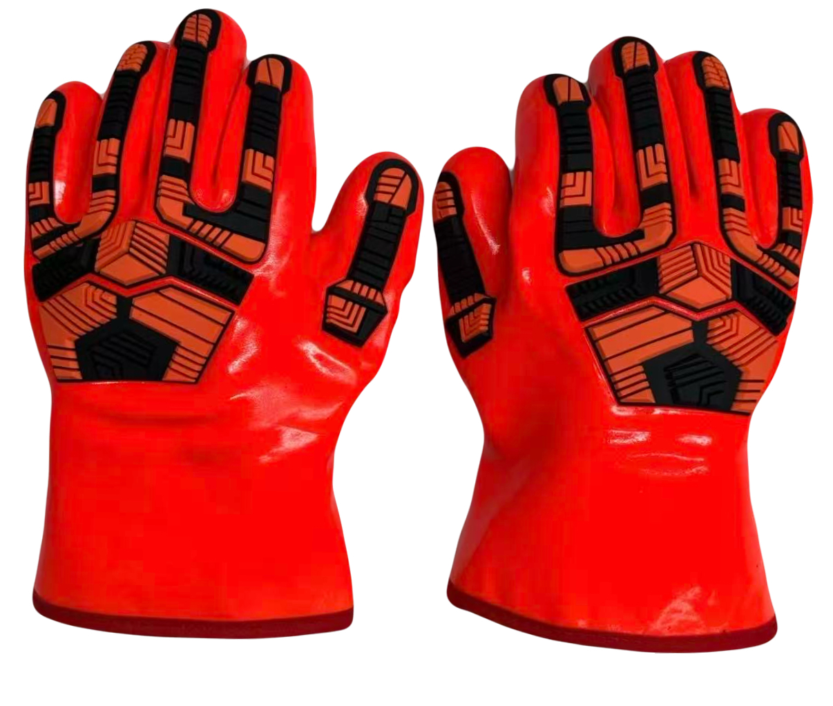 Winter Heavyduty work gloves for oil industry 