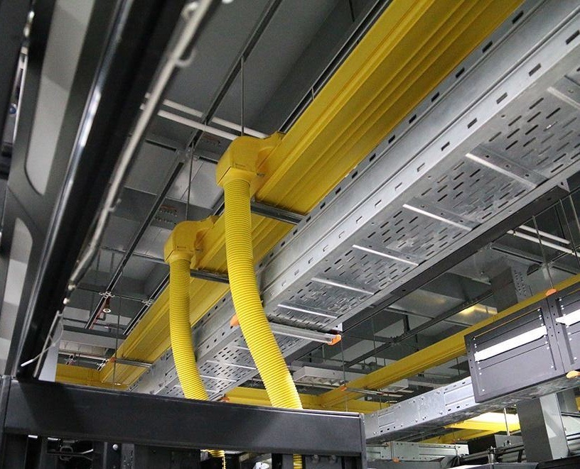 Perforated Ladder Steel Wire Mesh Hot DIP /Pre-Galvanized Trunking Cable Tray with High Quality