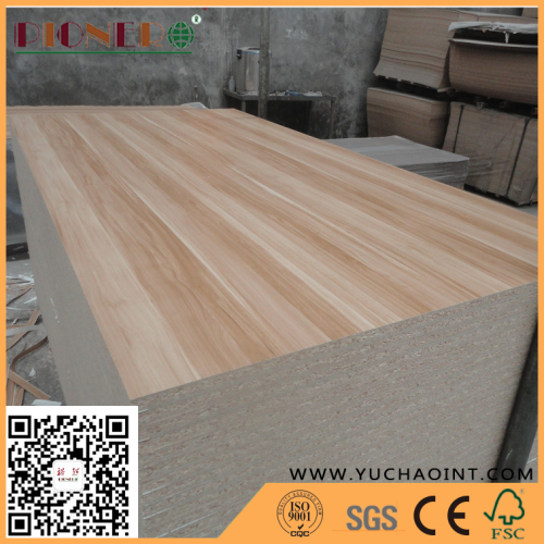 Wood Grain Melamine Particle Wood Board