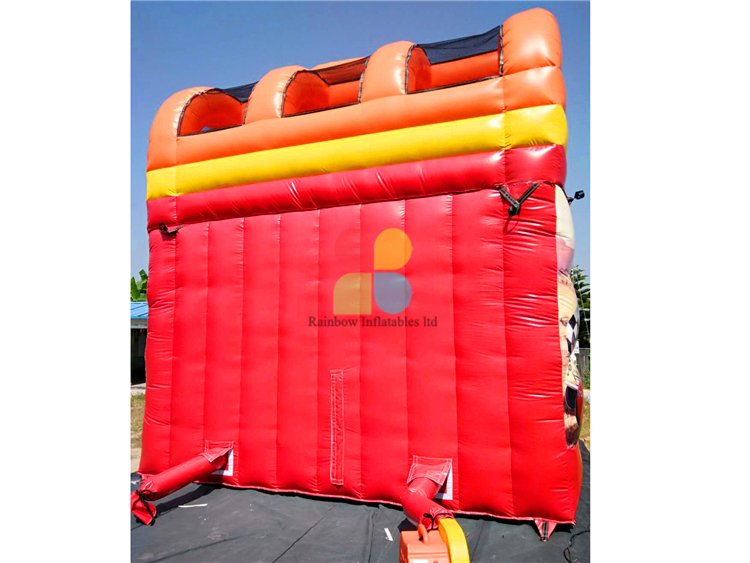 RB8046(8x5x4m) Inflatable Amusing Race Car Slide For Theme Park