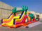 RB5037（13x4m）Inflatable Commercial Kids Obstacle Course For Sale,Inflatable Castle Obstacle Slide