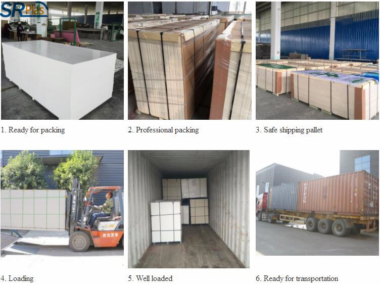 pvc foam board packing&delivery pvc foam board packing&delivery