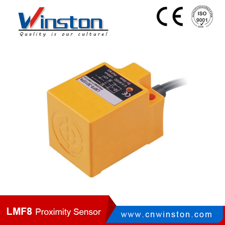Sensor de proximidad de la luz del transductor inductivo LMF8