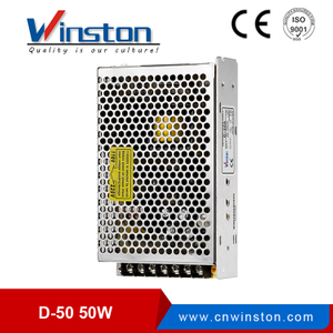 Fuente de alimentación de conmutación de salida dual D-50W de la venta caliente PSU con CE Rohs