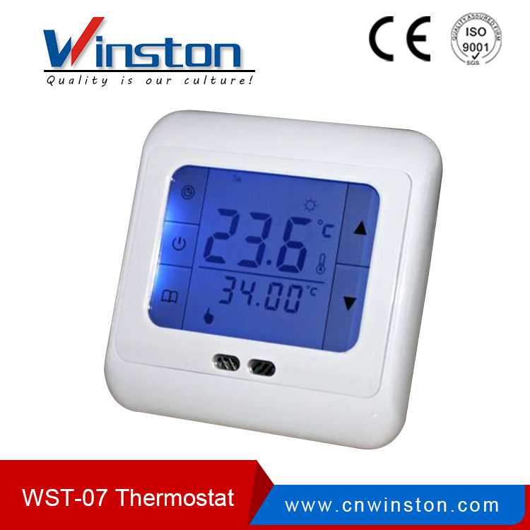 Термостат комнаты дисплея LCD системы нагрева воды WST-07 с CE
