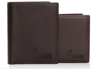 Men′s PU Genuine Leather Wallet