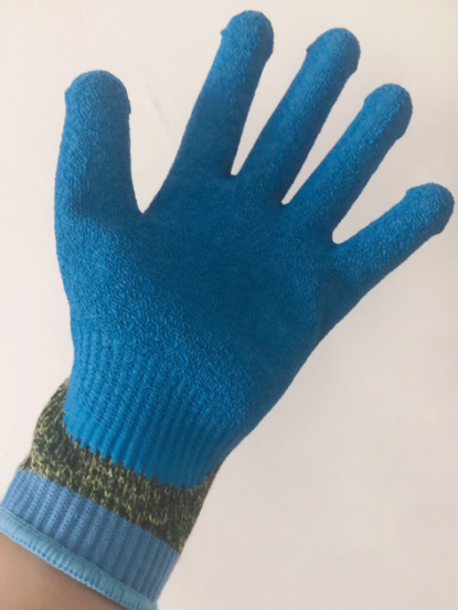 Winter Working Gloves HIGH-VIZ CUT 5