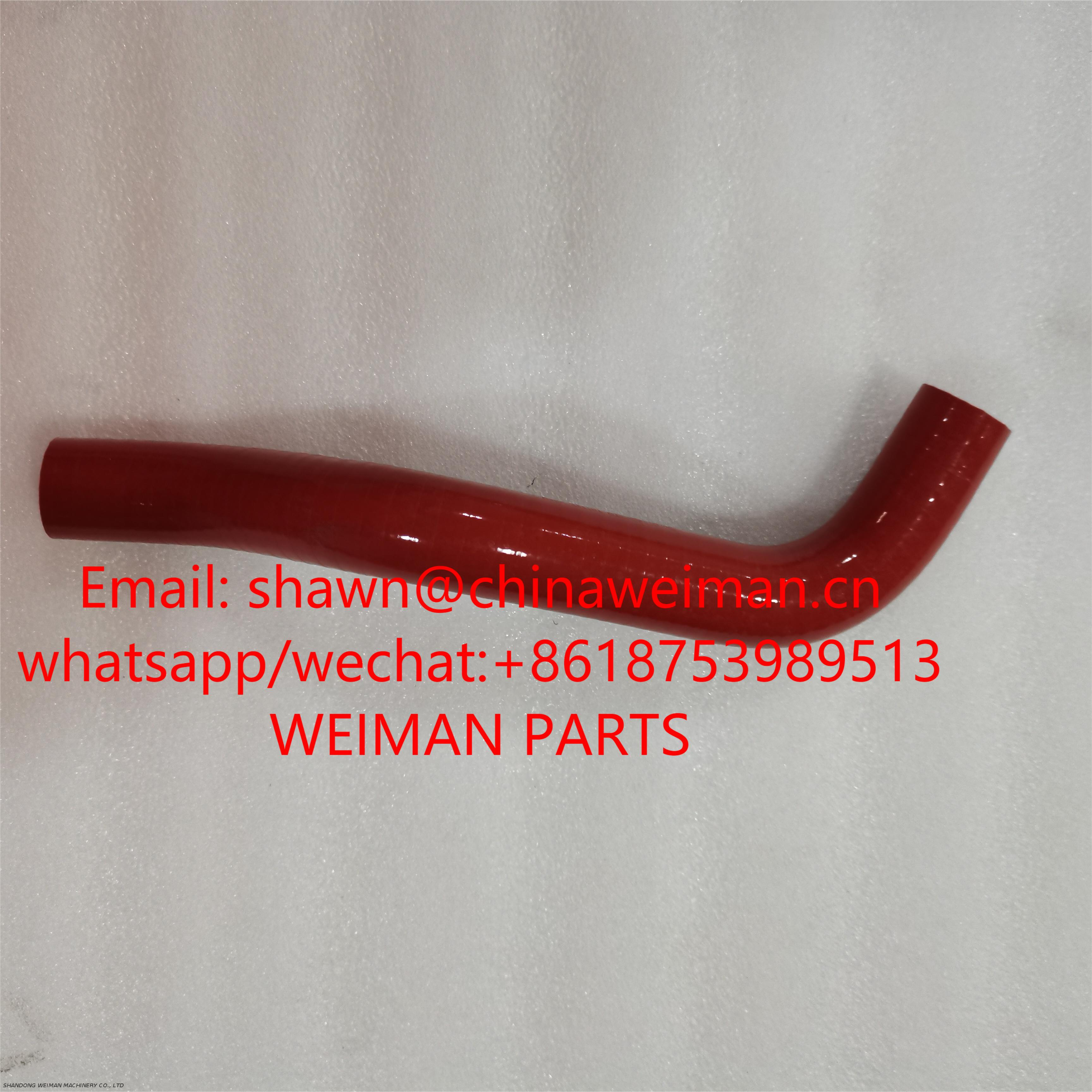 Weichai enine parts pip hose rubber 612600130735