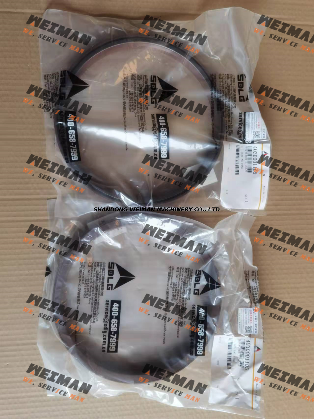 SDLG equipment spare parts Seal 4030001105 