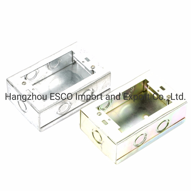 Electric Steel Junction Box Chuqui Box 118X76X40 Cajas