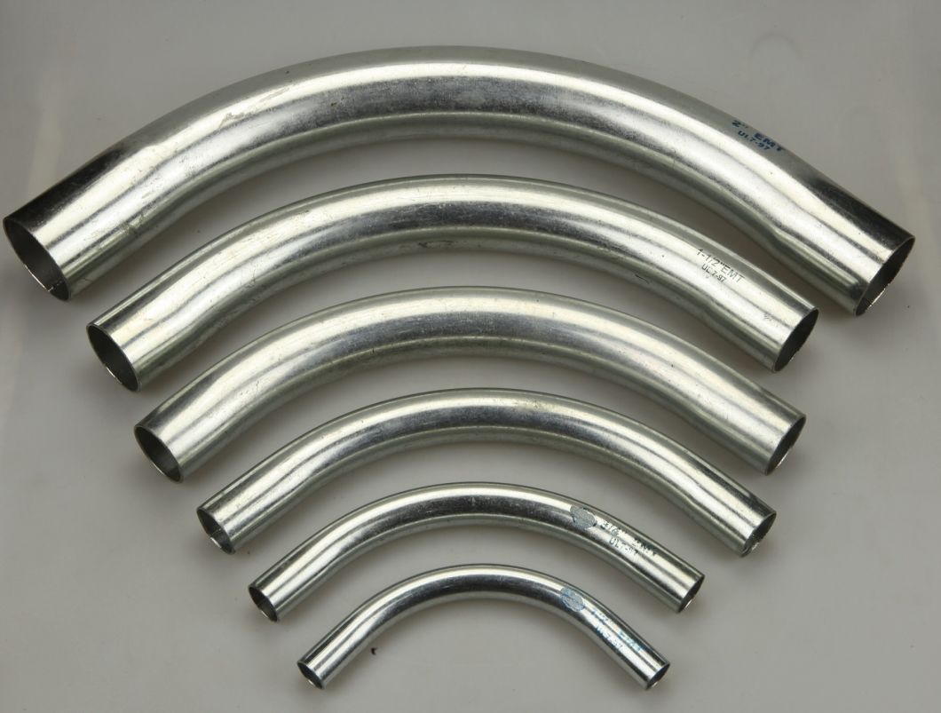 Manufacture UL Listed Steel Curva 90 EMT Galvanized Elbow