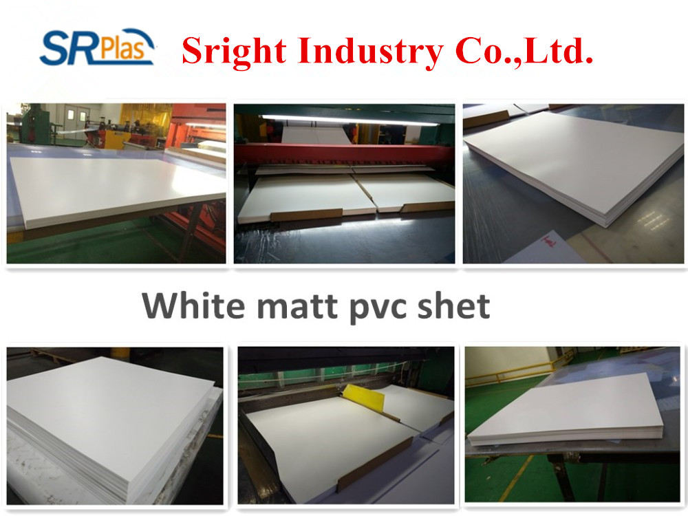 Sright Matt White PVC Sheet Sright Matt White PVC Sheet