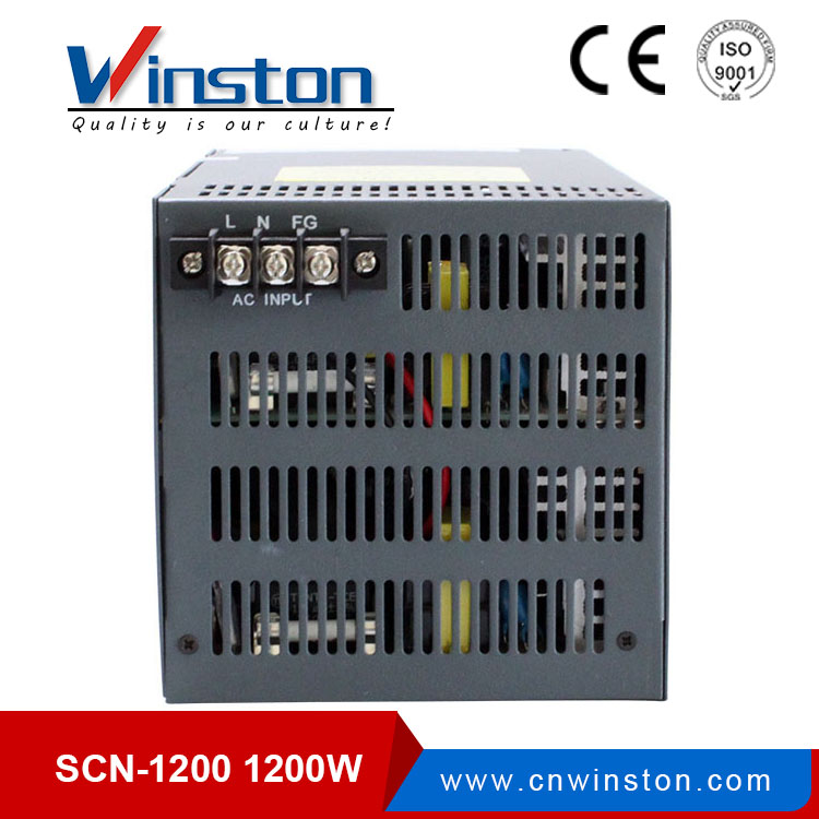 Fuente de alimentación conmutada de 1200W 12/24/36 / 48V con función paralela SCN-1200W