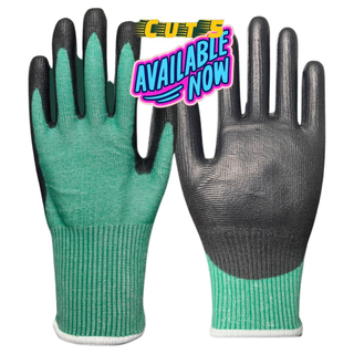 CUT RESISTANCE GLOVES CUT 5 PU COATED GLOVES 