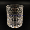 High White Crystal Carved Cocktail Glass Cup Unique Design Transparent Handmade Tumblers