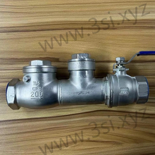 Pipe Fitting with Weld Check Valve 