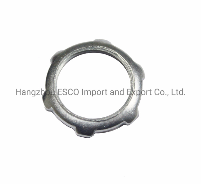 Locknut Conduit Fitting Zinc/Steel mm/Inch From 1/2" to 4"