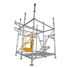 Manufacture Q235 Carbon Steel Ringlock Construction System Frame Scaffolding