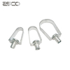 Esco Factory Adjustable Steel Pipe Fitting Swivel Loop Ring Clamps Hanger