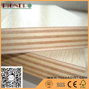 Decoration Usage Wood Grain Melamine Laminated Plywood