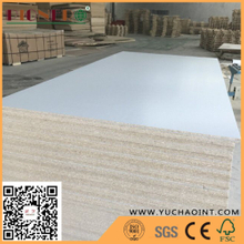 White colour Melamine Laminated Particle Board/chipboard /flakeboard 